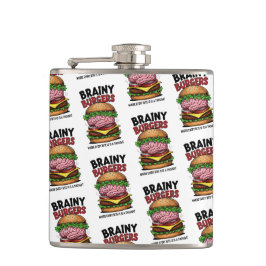 Brainy Burgers Flask Heupfles