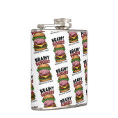 Brainy Burgers Flask Heupfles (Rechts)