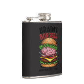 Brainy Burgers Flask Heupfles (Rechts)