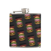 Brainy Burgers Flask Heupfles (Voorkant)