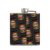 Brainy Burgers Flask Heupfles (Achterkant)