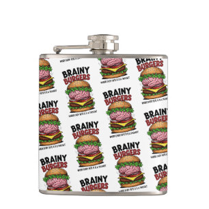 Brainy Burgers Fles Heupfles