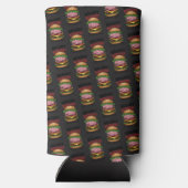 Brainy Burgers Foam Can/Bottle Cooler (Achterkant)