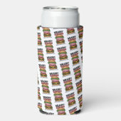 Brainy Burgers Foam Can/Bottle Cooler (Seltzer Achterkant)