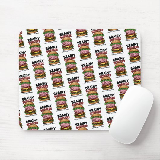 Brainy Burgers Muismat (Met muis)
