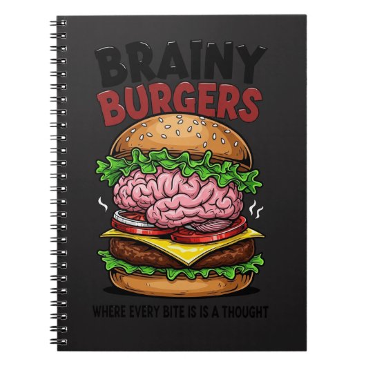 Brainy Burgers Notitieboek (Voorkant)