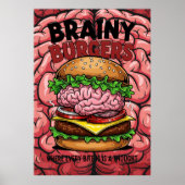 Brainy Burgers Poster (Voorkant)