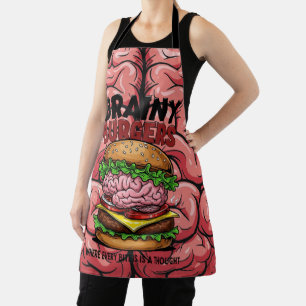Brainy Burgers Schort