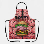 Brainy Burgers Schort (Voorkant)