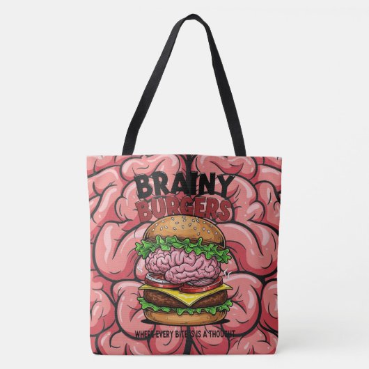 Brainy Burgers Tas (Voorkant)