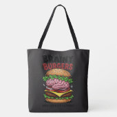 Brainy Burgers Tote Bag (Achterkant)