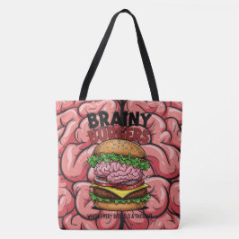 Brainy Burgers Tote Bag