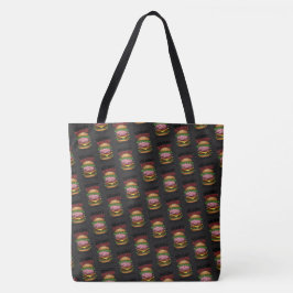 Brainy Burgers Tote Tas