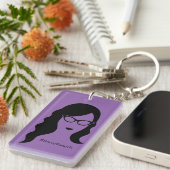 Brainy Fangirls Sleutelhanger (Voorkant Rechts)