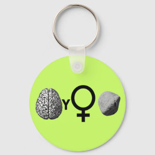 Brainy Girls Rock! Sleutelhanger