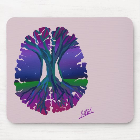 Brainy mousepad muismat (Voorkant)