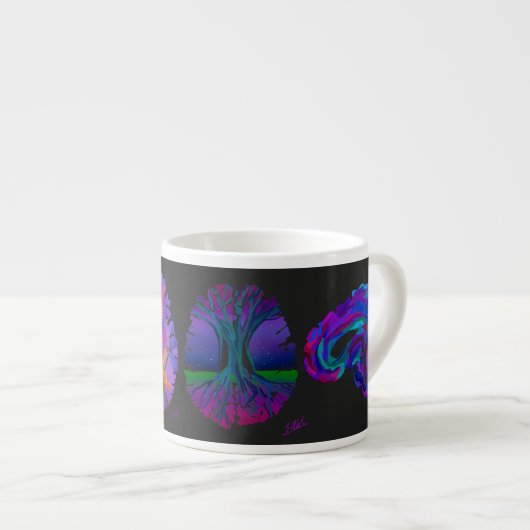 Brainy Mug Espresso Kop (Voorkant rechts)