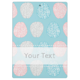 Brainy Pastel Pattern (Geweldige Pastel Brains) Klembord