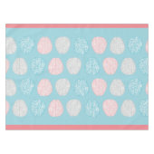 Brainy Pastel Pattern (Geweldige Pastel Brains) Tafelkleed (Voorkant (Horizontaal))