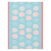 Brainy Pastel Pattern (Geweldige Pastel Brains) Tafelkleed (Voorkant)