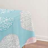 Brainy Pastel Pattern (Geweldige Pastel Brains) Tafelkleed (Voorbeeld)