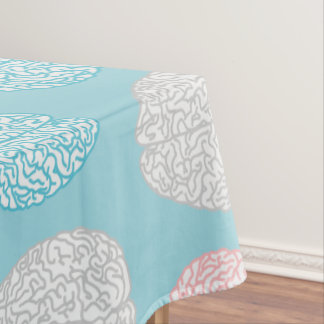 Brainy Pastel Pattern (Geweldige Pastel Brains) Tafelkleed