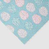 Brainy Pastel Pattern (Geweldige Pastel Brains) Tissuepapier (Detail)