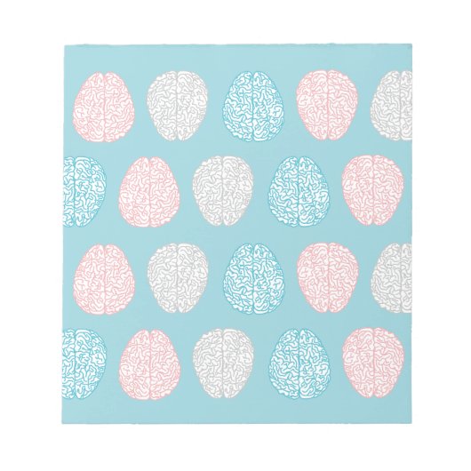 Brainy Pastel Pattern Notitieblok (Voorkant)