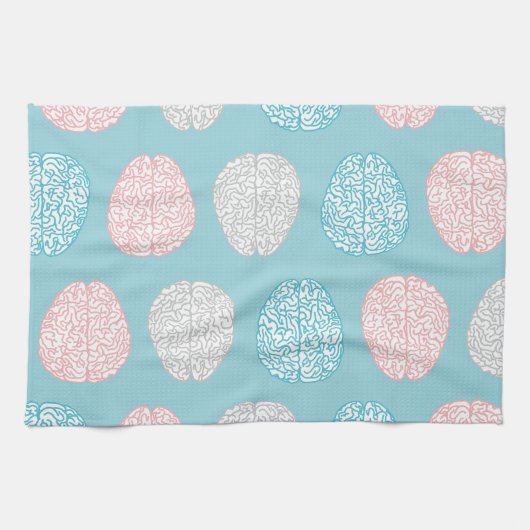 Brainy Pastel Pattern Theedoek (Horizontaal)