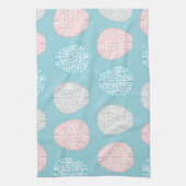 Brainy Pastel Pattern Theedoek (Verticaal)