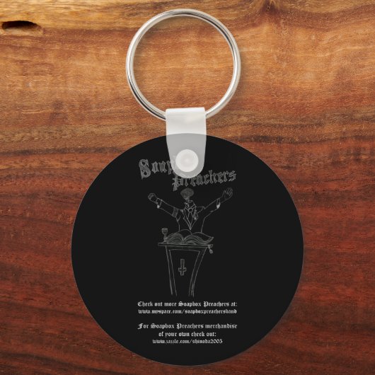 Brainy Preacher Sleutelhanger (Voorkant)