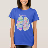 Brainy Science Words T-Shirt (Voorkant)