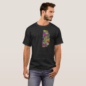 Brainy Speech Pathologie Intelligentie Creativitei T-shirt (Voorkant volledig)