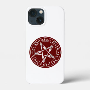 Braise Seitan Vegan Pentagram (light version) Case-Mate iPhone Case
