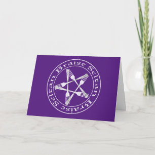 Braise Seitan Vegan Pentagram (light version) Kaart