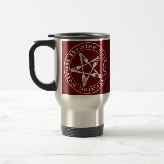 Braise Seitan Vegan Pentagram (light version) Reisbeker (Links)