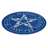 Braise Seitan Vegan Pentagram (light version) Snijplank (Hoek)