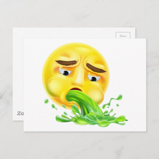 Braiting Emoji Emoticon Briefkaart (Voorkant / Achterkant)