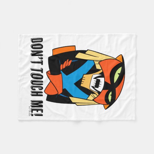 Brak Dont Touch Me Fleece Deken (Voorkant (Horizontaal))