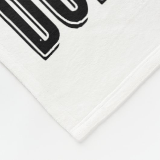 Brak Dont Touch Me Fleece Deken (Hoek)