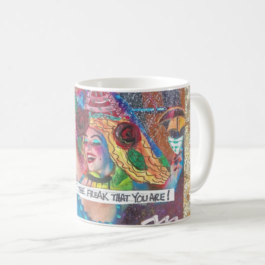 BRAK HET FREAK DAT JE BENT! KOFFIEMOK (Voorkant rechts)