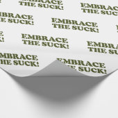 BRAK HET SUCK! CADEAUPAPIER (Hoek)