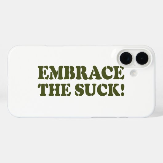 BRAK HET SUCK! Case-Mate iPhone CASE (Achterkant (horizontaal))