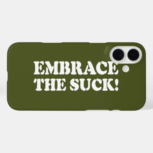 BRAK HET SUCK! Case-Mate iPhone CASE (Achterkant (horizontaal))