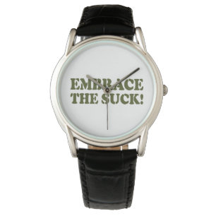 BRAK HET SUCK! HORLOGE