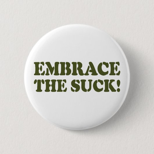 BRAK HET SUCK! RONDE BUTTON 5,7 CM (Voorkant)