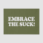 BRAK HET SUCK! TISSUEPAPIER (Voorkant)