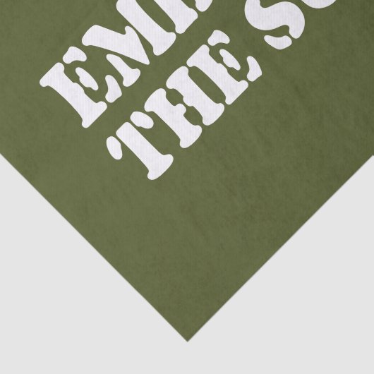 BRAK HET SUCK! TISSUEPAPIER (Detail)