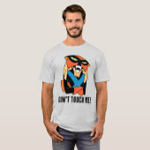Brak "Raak me niet aan!" T-shirt (Voorkant volledig)