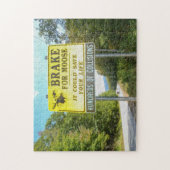 Brake for Moose Kancamagus Highway New Hampshire Legpuzzel (Verticaal)